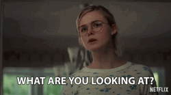 Elle Fanning Violet Markey Curious  GIF