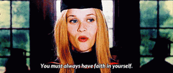Elle Woods Faith In Yourself GIF