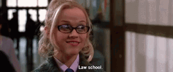 Elle Woods In Law School GIF