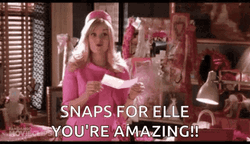 Elle Woods In Very Pink GIF