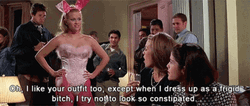 Elle Woods Lovable Pink Outfit GIF