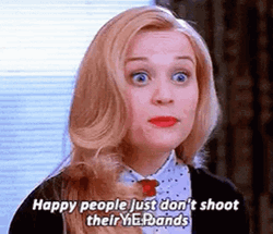 Elle Woods Says About Happy People GIF