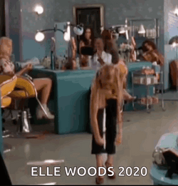 Elle Woods Trying To Impress GIF
