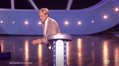 Ellen Degeneres Is On A Game Of Games Show On Nbc GIF