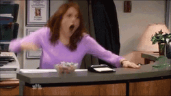 Ellie Kemper Office Celebration  GIF