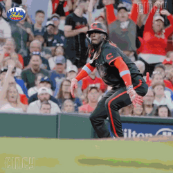 Elly De La Cruz Reds Win GIF