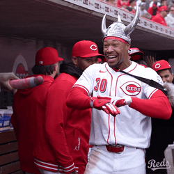 Elly De La Cruz Winning Celebration GIF