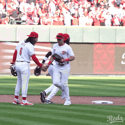 Elly Dela Cruz Jumping High Five GIF