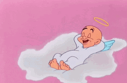 Elmer Fudd In Heaven GIF