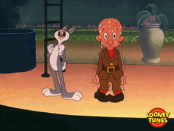 Elmer Fudd Nervous GIF