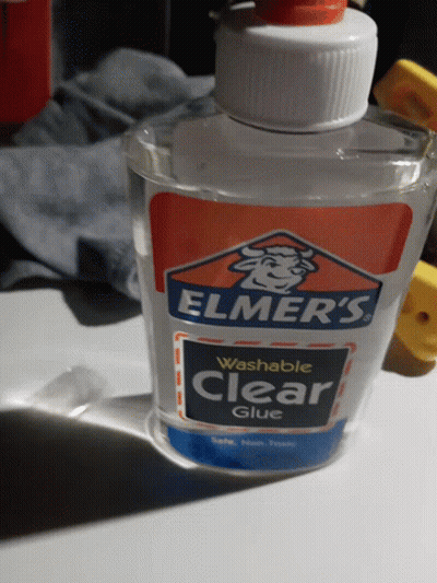Elmer's Clear Glue Bottle GIF