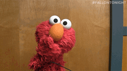 Elmo Blowing Kisses GIF