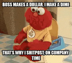 Elmo Diarrhea Meme GIF