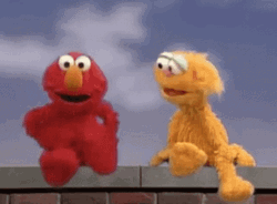 Elmo Falling Down GIF