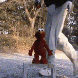 Elmo Fire Cry About It GIF