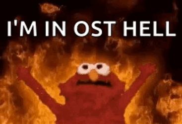 Elmo Fire I'm In Ost Hell GIF