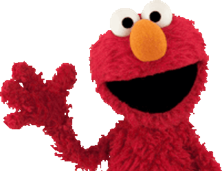 Elmo Hi Sticker GIF