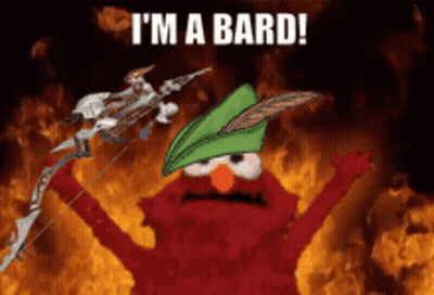 Elmo Is Wearing A Green Robin Hood Hat And Holding A Bow And Arrow GIF