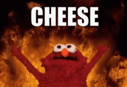 Elmo Meme Cheese GIF