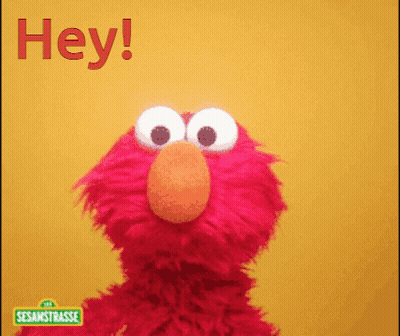 Elmo Saying Hey GIF
