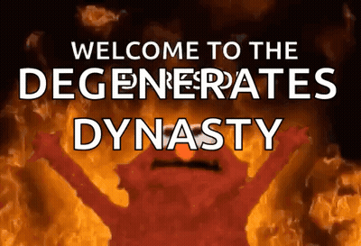 Elmo Saying Welcome To Degenerates Dynasty GIF