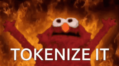 Elmo Says Tokenize It With Fire Background GIF