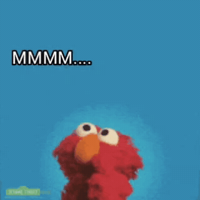 Elmo Sesame Street Mmmm Interesting GIF