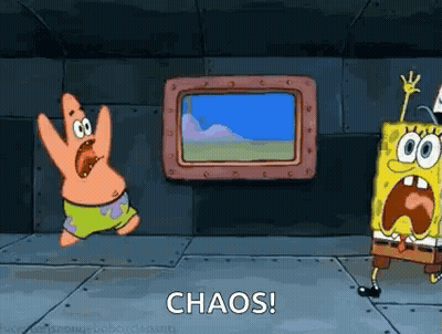 Elmo Surrounded By Flames Chaos GIF