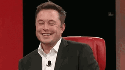 Elon Musk Awkward Laugh GIF
