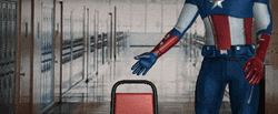 Elon Musk Captain America Face Swap GIF