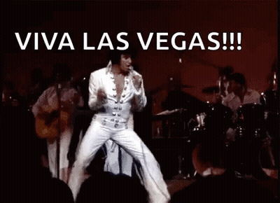 Elvis Presley Dancing With Microphone GIF
