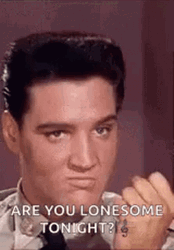 Elvis Presley Flirty Look GIF