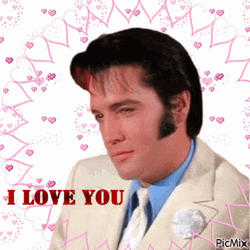 Elvis Presley Love Greeting GIF