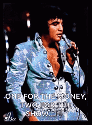 Elvis Presley One For The Money GIF