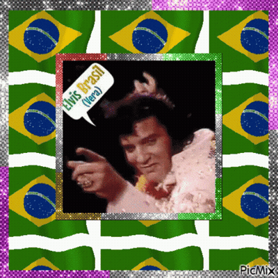 Elvis Presley Speech Bubble Elvis Brasil GIF