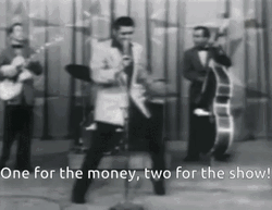 Elvis Presley Thank You Very Much For Money For Show GIF