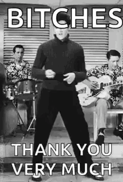Elvis Presley Thank You Very Much GIF