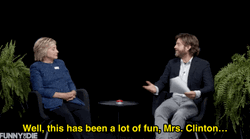 Email Hillary Clinton Zach Galifianakis GIF