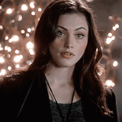 Embarrassed Phoebe Tonkin GIF
