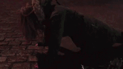 Embarrassed Woman Falling Ground GIF