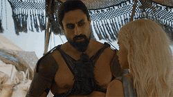 Emilia Clarke Daenerys Targaryen Don't Touch Me GIF