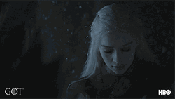 Emilia Clarke Game Of Thrones Unhappy Khaleesi  GIF