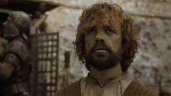 Emilia Clarke Khaleesi Encounters Tyrion Lannister GIF