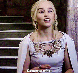 Emilia Clarke Thumbs Up Daenerys Win Meme GIF