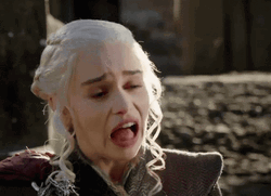 Emilia Clarks Game Of Thrones Yuck GIF