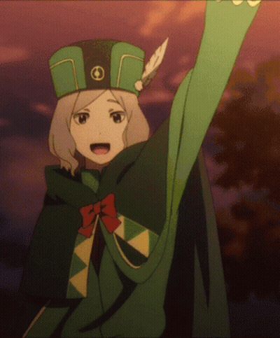 Emilia Re:Zero Maid Outfit Smiling GIF