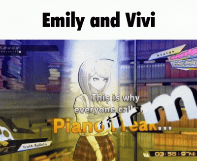 Emily And Vivi Talking About Piano Tear GIF