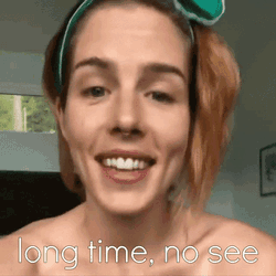 Emily Bett Rickards Long Time No See GIF