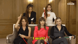 Emily In Paris Actresses Same Wish GIF