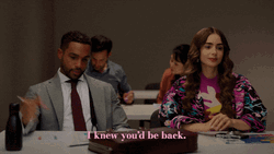 Emily In Paris Back At School GIF